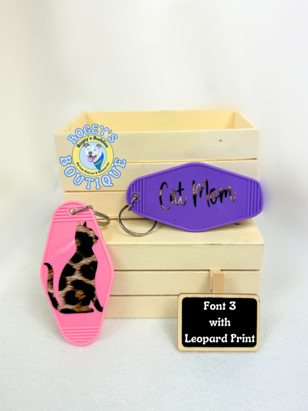 Cat Mom Keychain - Image 3